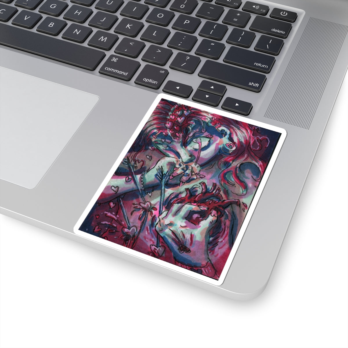 "Heartthrob" sticker