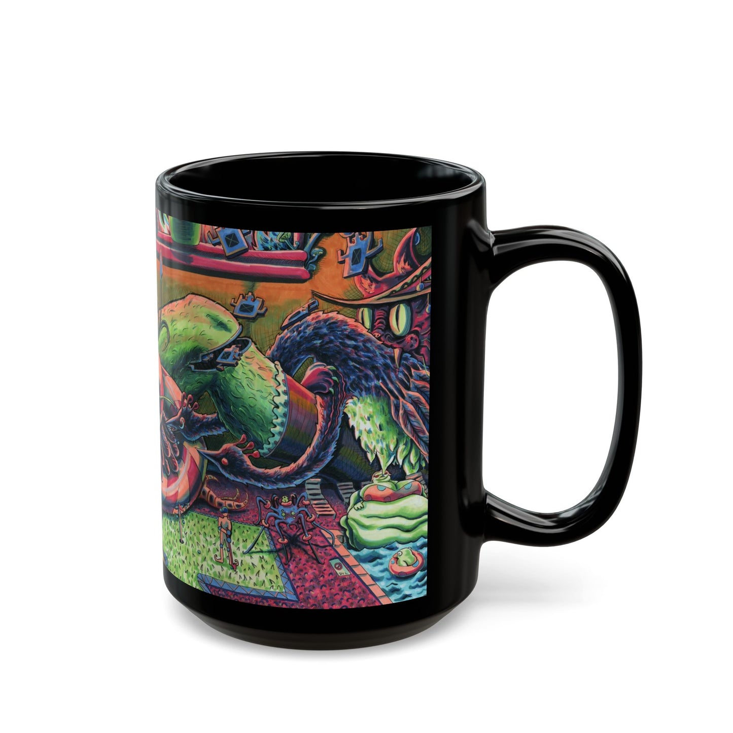 Black Mug (11oz, 15oz) - Early Bird