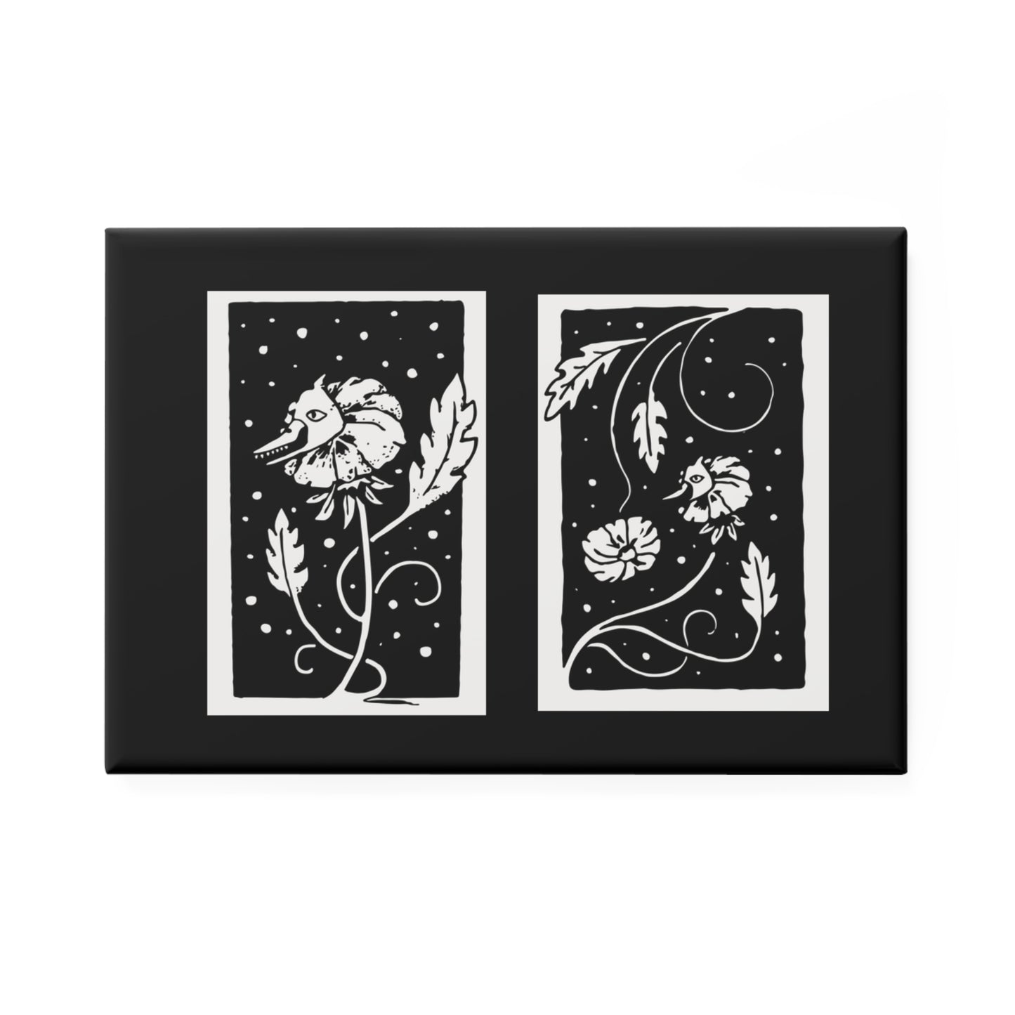 Magnet Set (1 & 10 pcs) - Flower Cannibal Duo