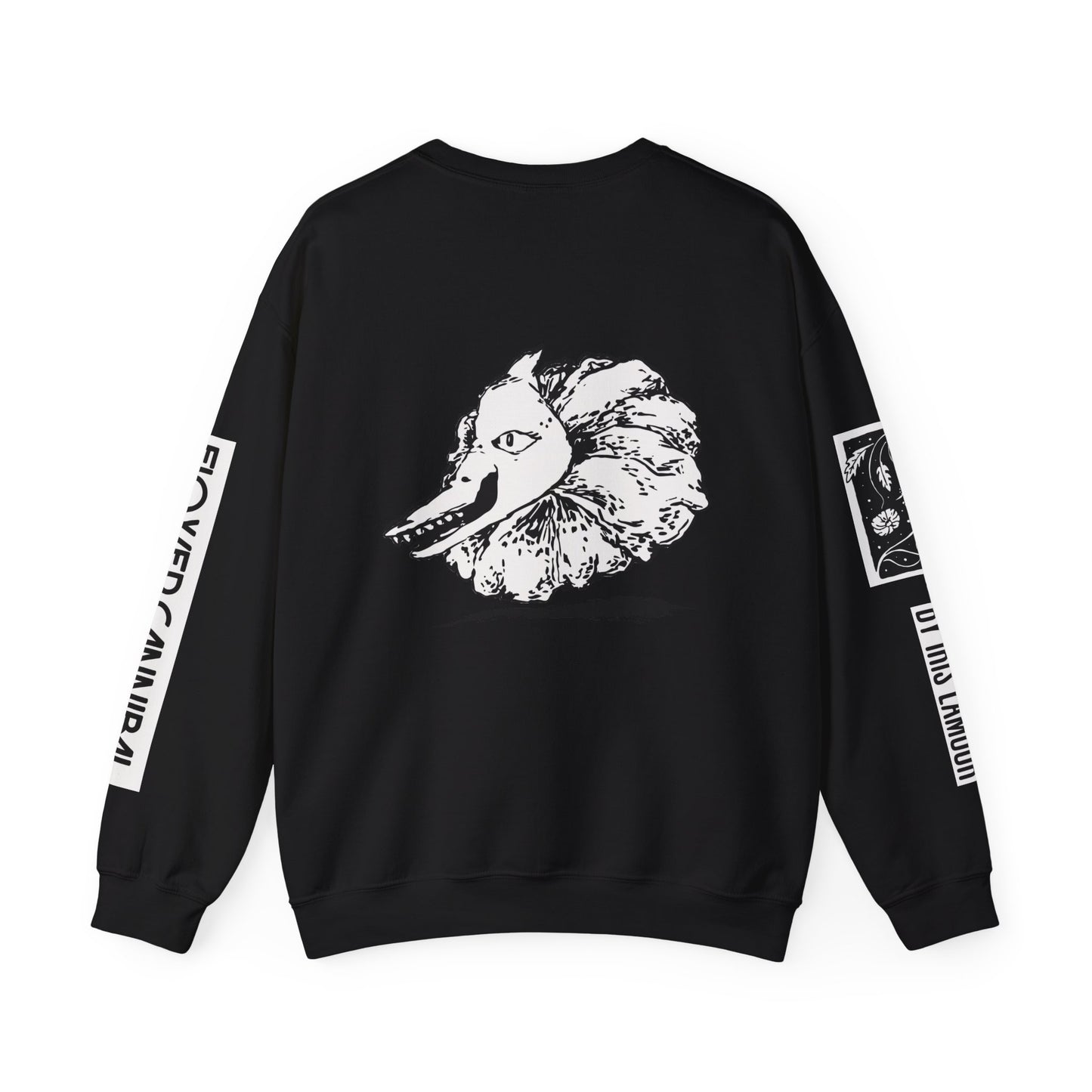 Crewneck Sweatshirt (Unisex Heavy Blend™) - Flower Cannibal