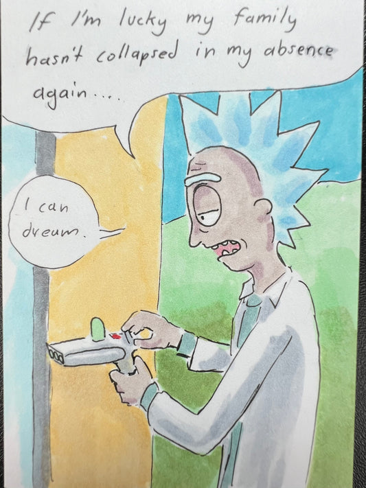 Rick Sanchez is a Genderfluid Drag King (11/26)