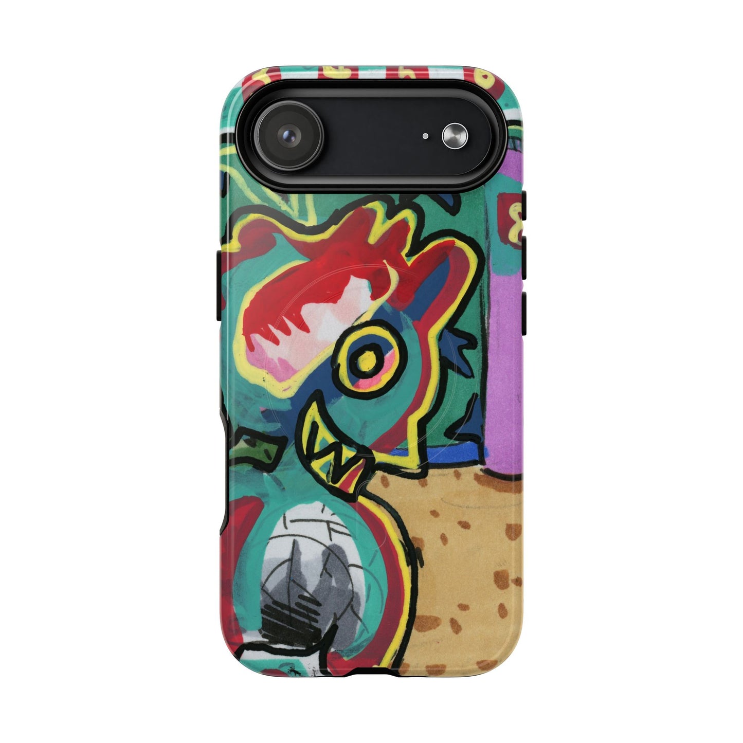 Smiley Creature Tough Magnetic Cases