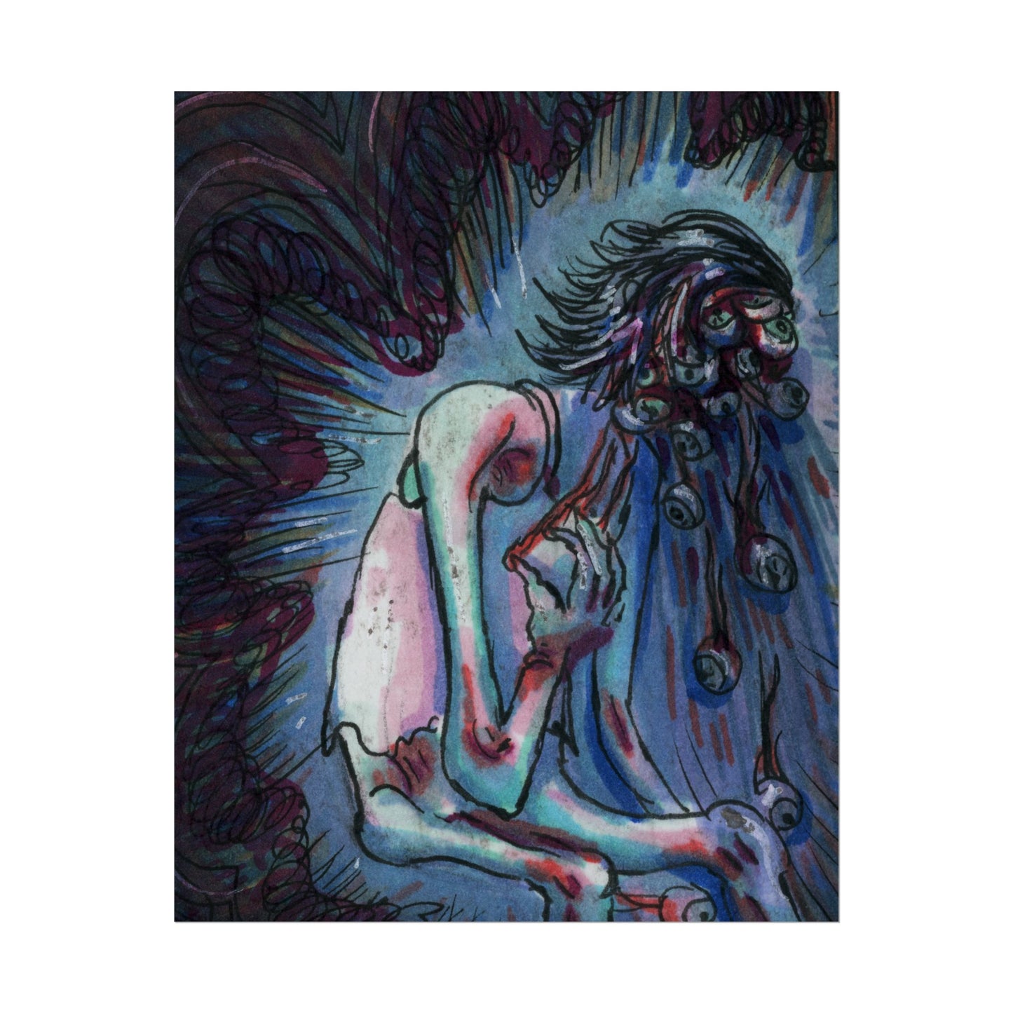 "Eyeball Vomit" poster