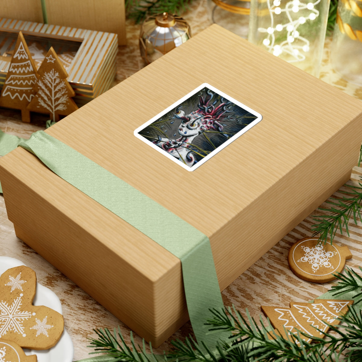 "Stressed Out" sticker