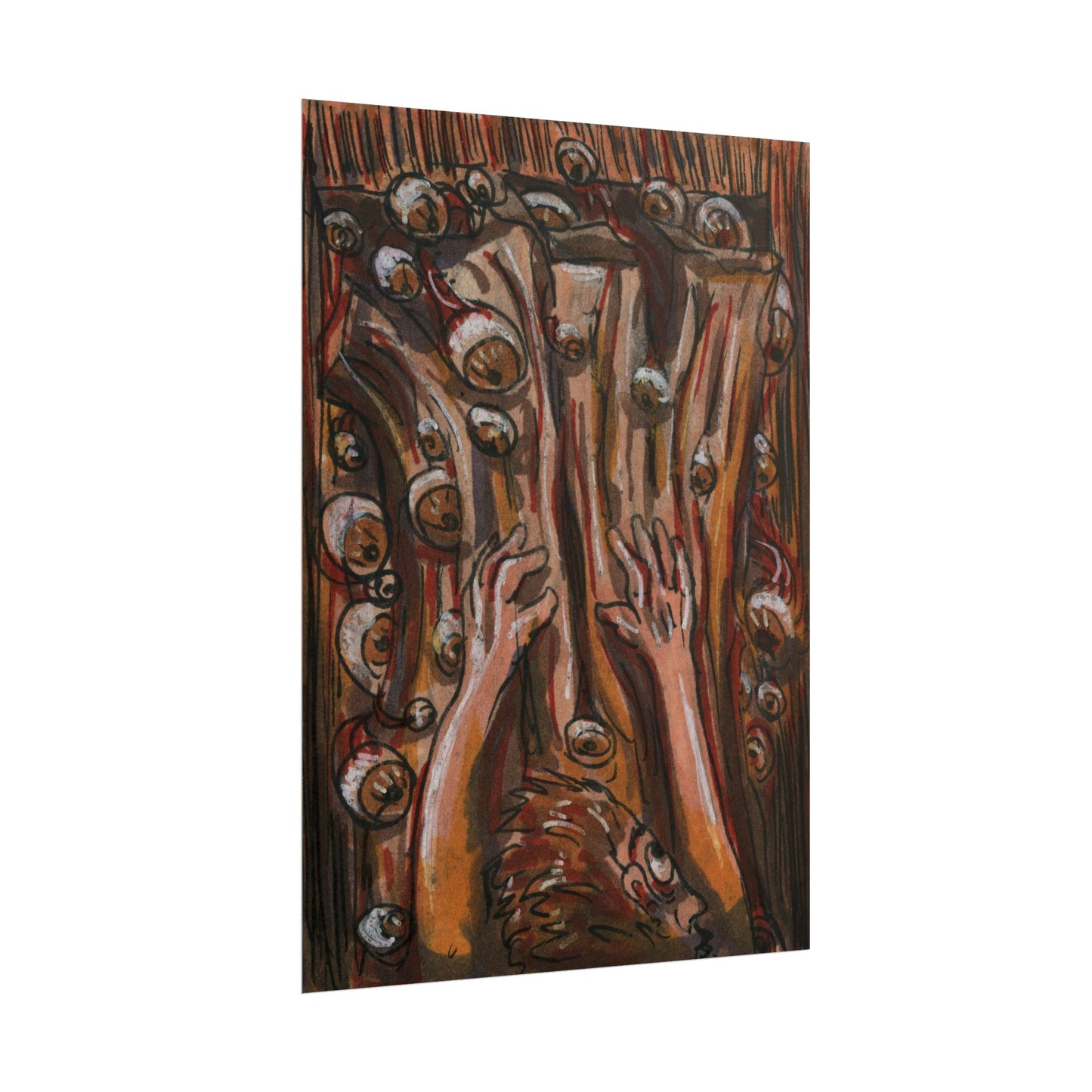 "Quit Staring" poster