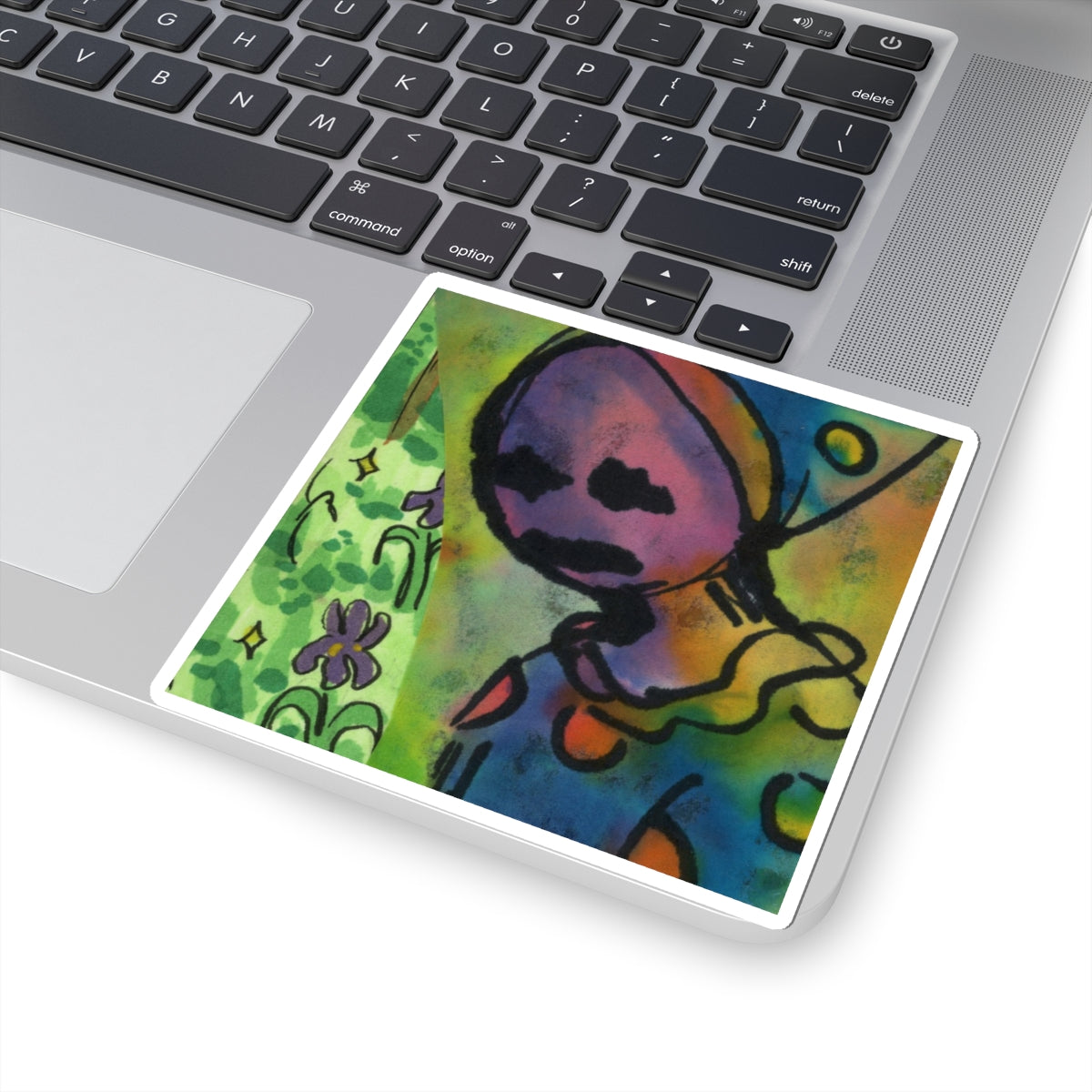 Sad Dude Kiss-Cut Sticker