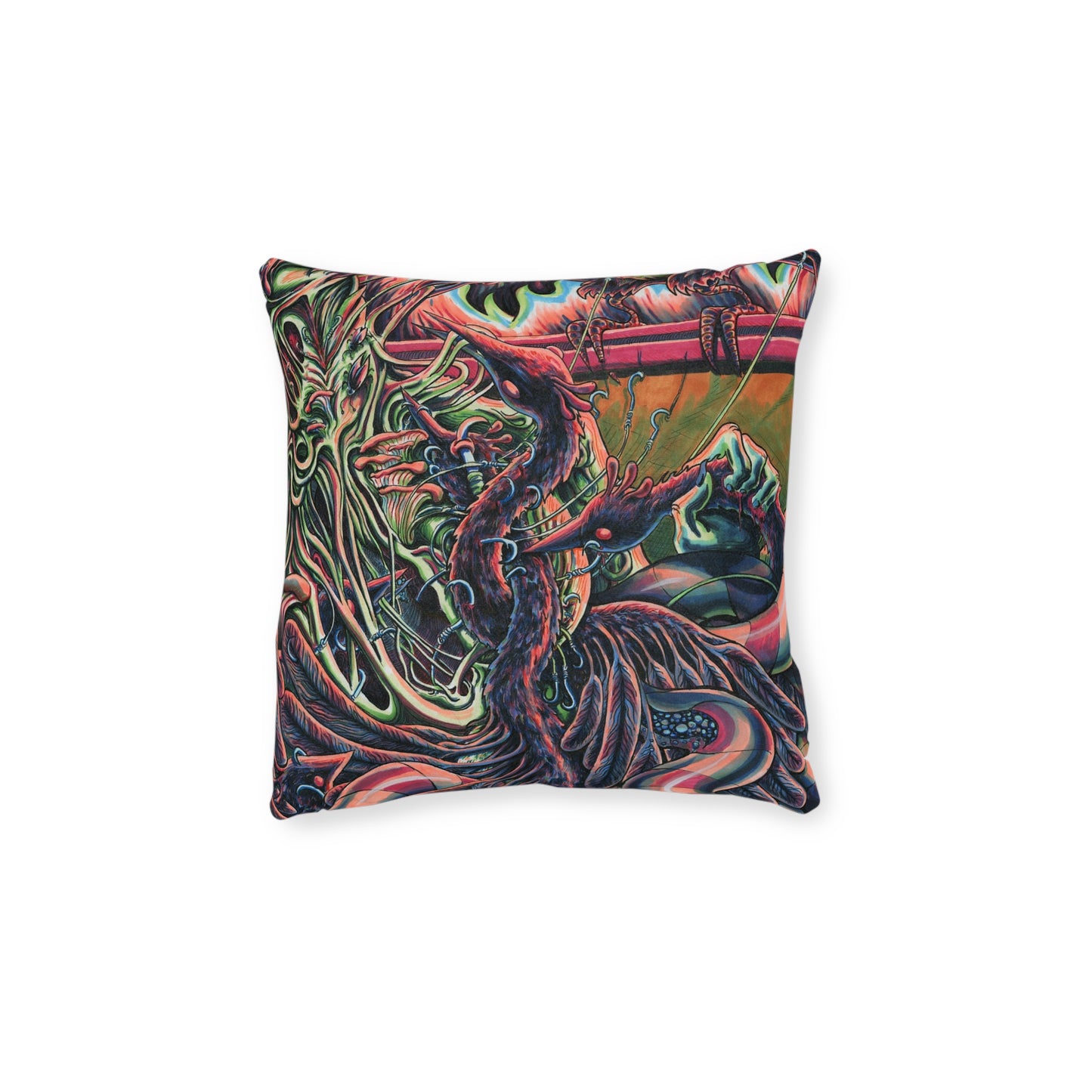 Square Pillow - Early Bird