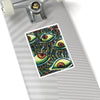 "Trippy Eyeball" sticker