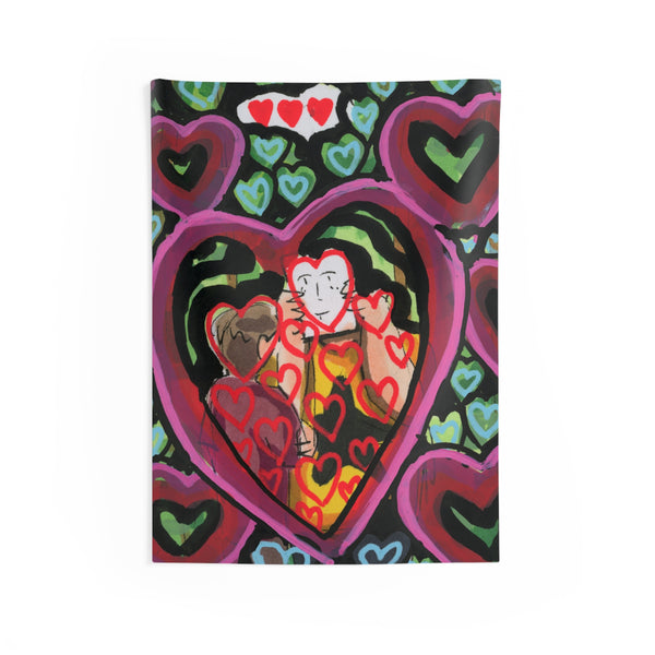 Toxic Love Indoor Wall Tapestry