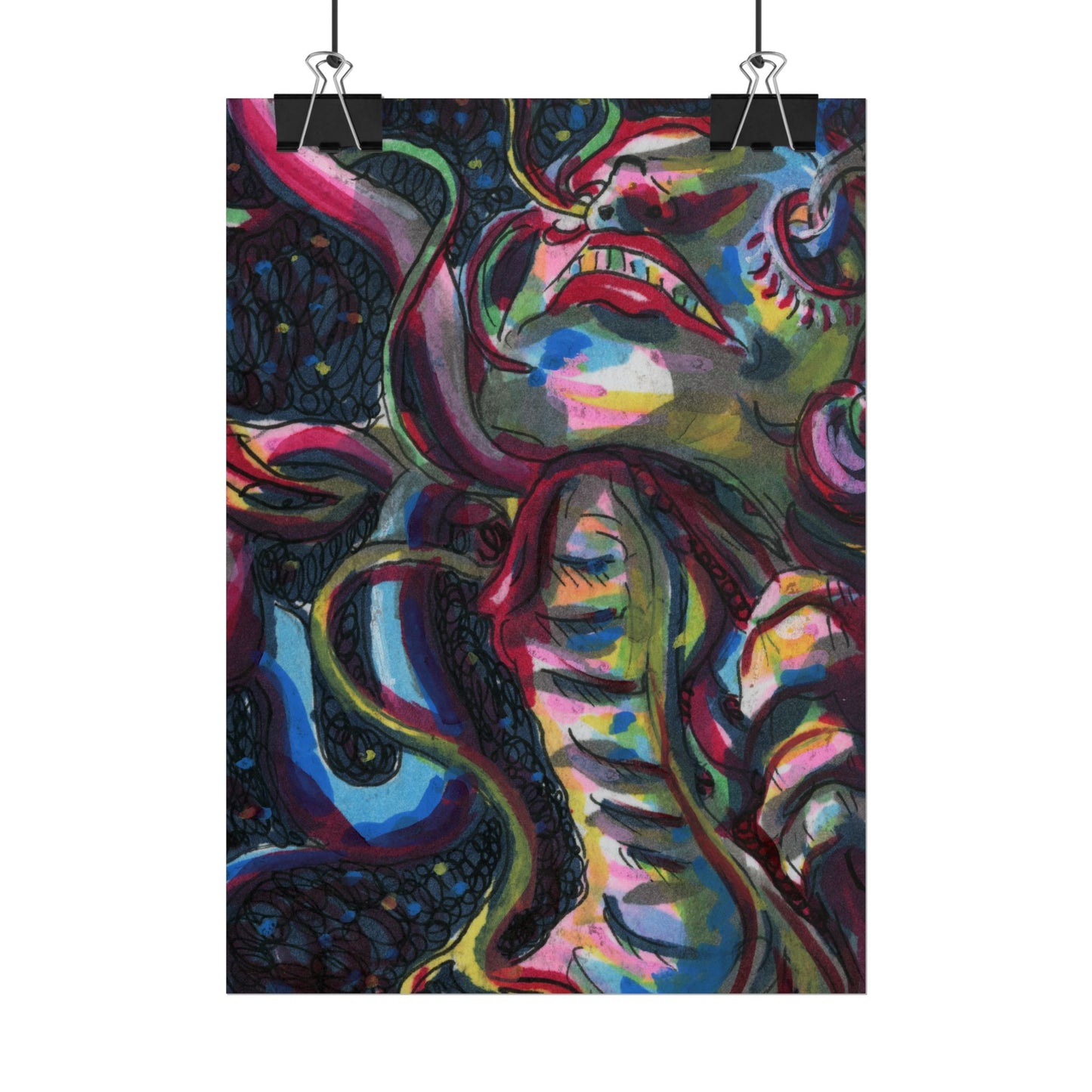 "Clown Nightmare" poster