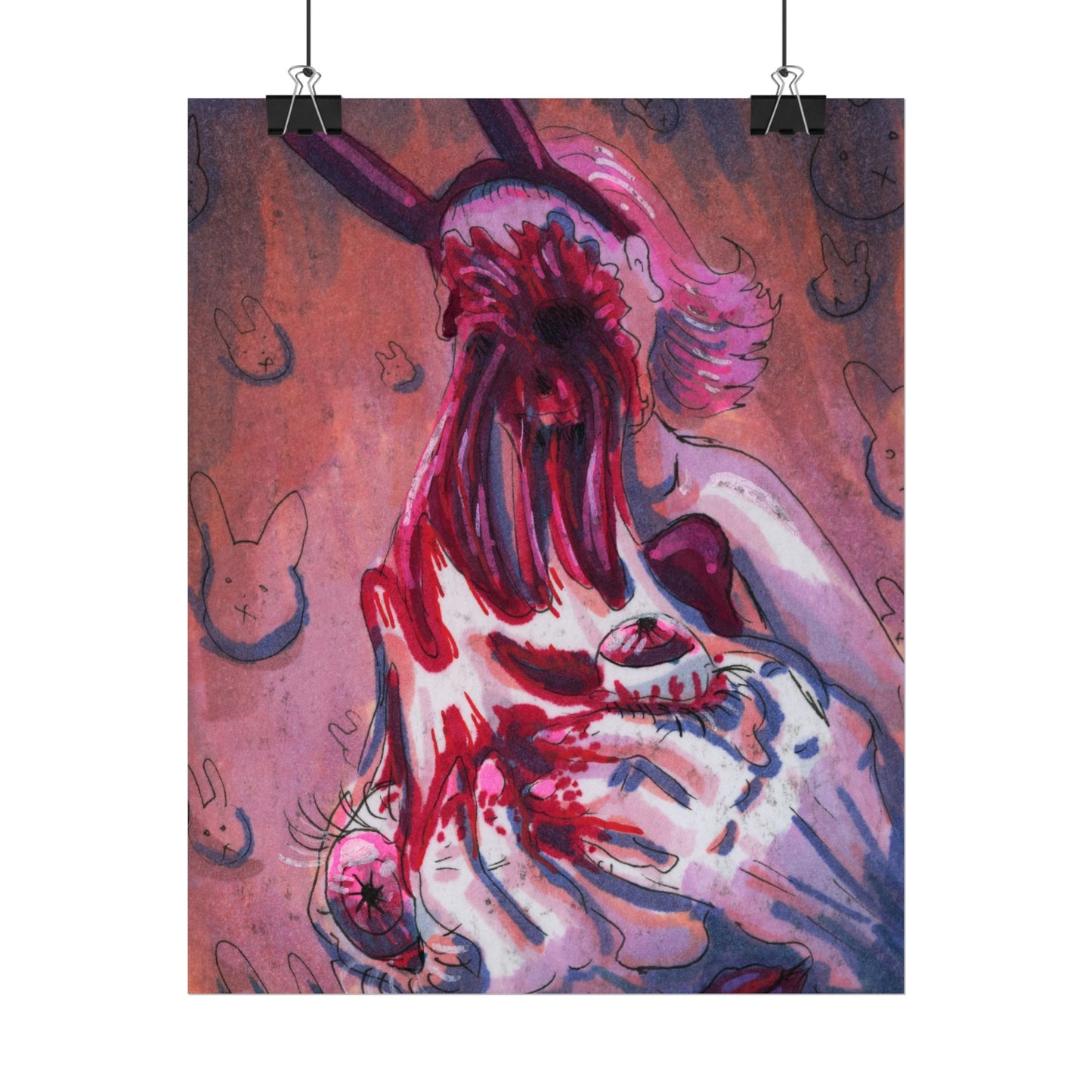 "Face Ripped Off" poster