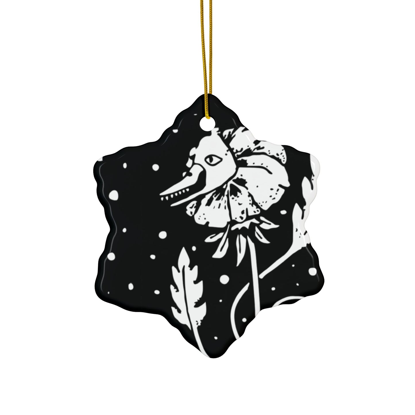 Ceramic Ornaments - Flower Cannibal