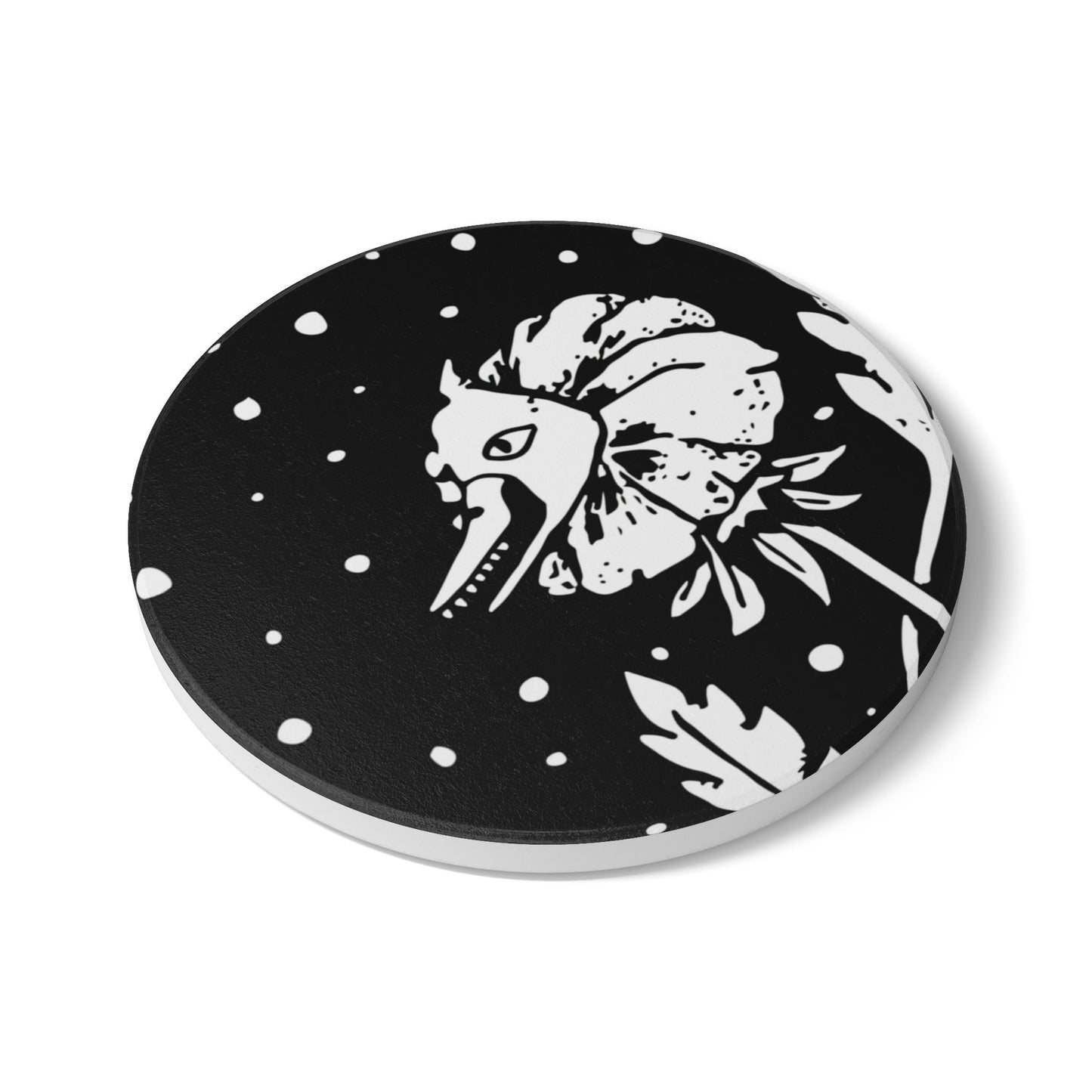 Ceramic Coaster - Flower Cannibal