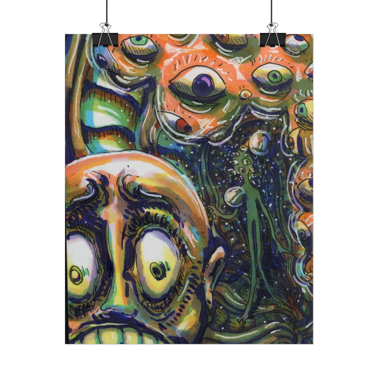 "Eyeball Freakout" poster