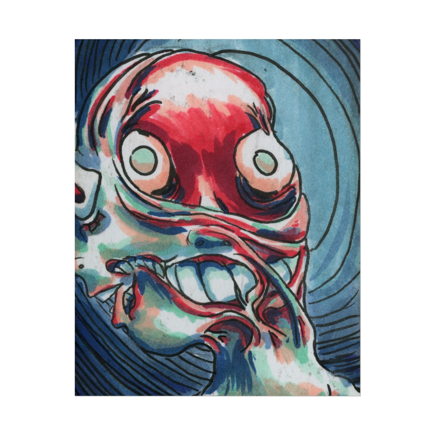 "Prolonged Eye Contact" poster