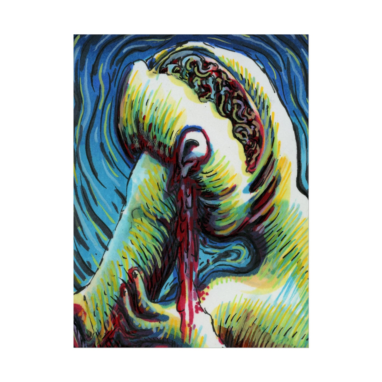 "Face Sludge Slam" poster