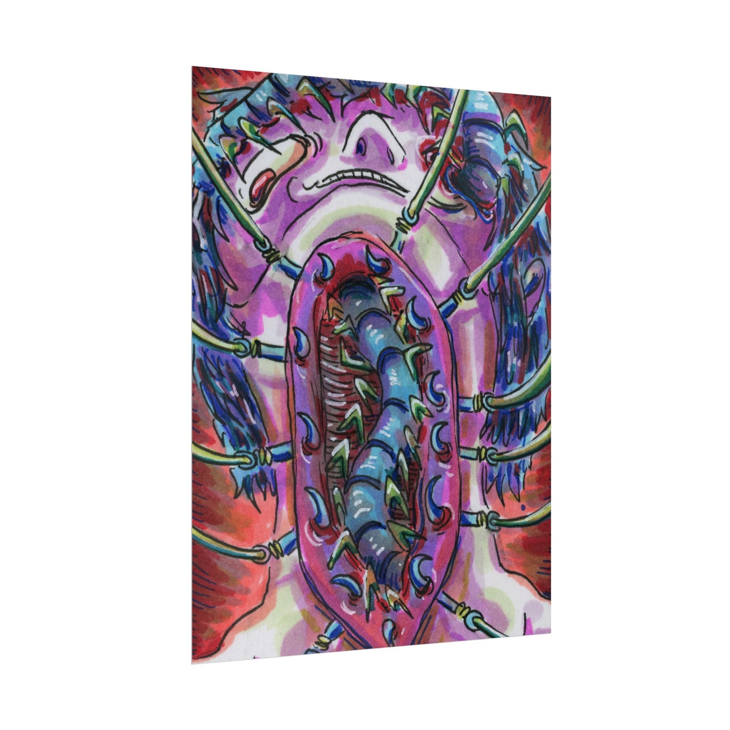 "Centipede Neck" poster