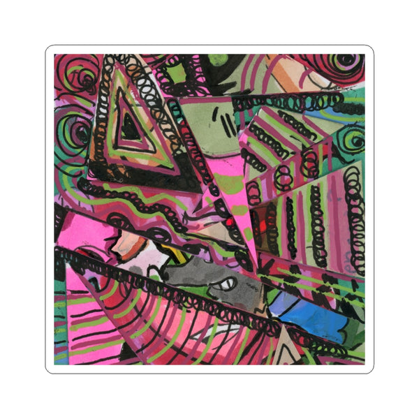 Spring Vibes Kiss-Cut Stickers