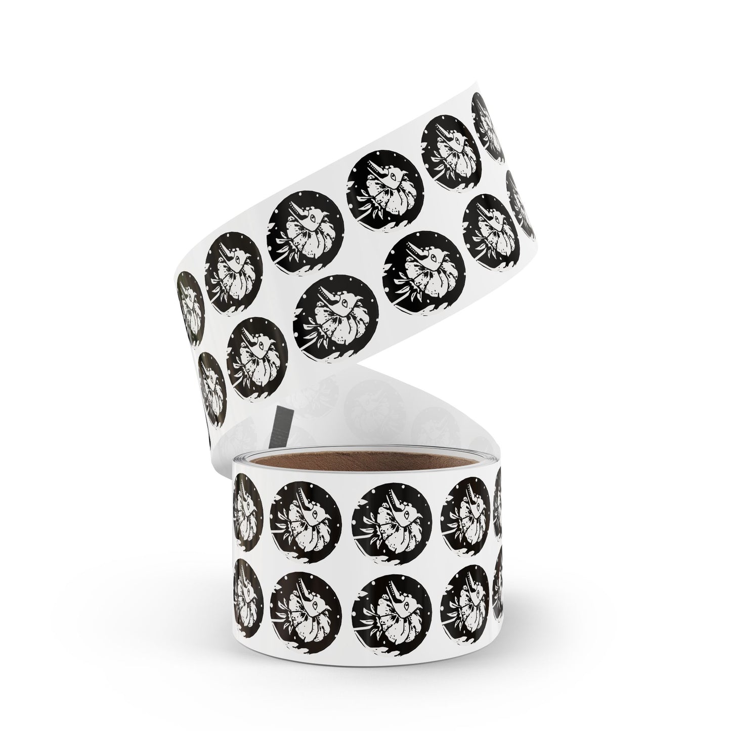 Round Sticker Rolls - Flower Cannibal