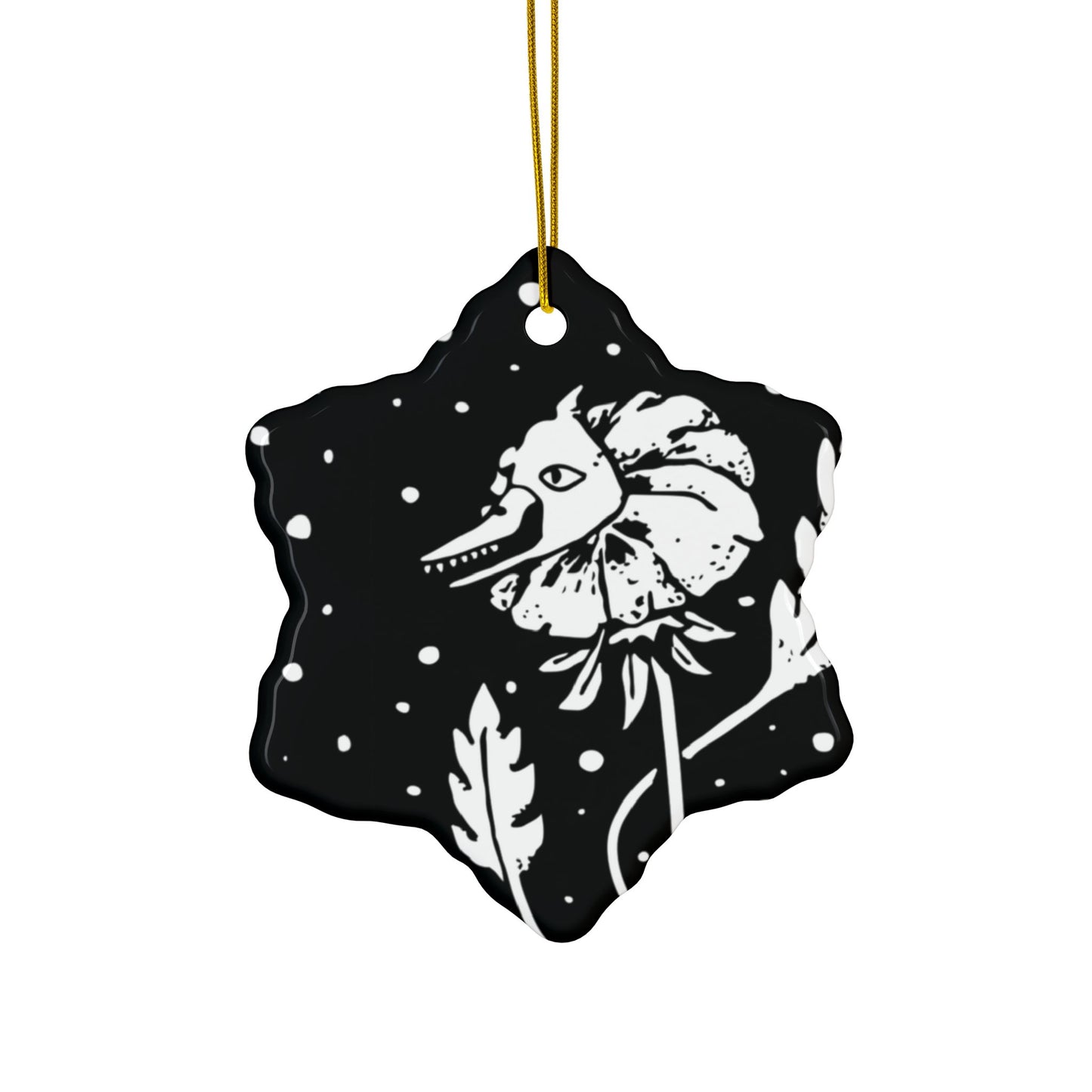 Ceramic Ornaments - Flower Cannibal