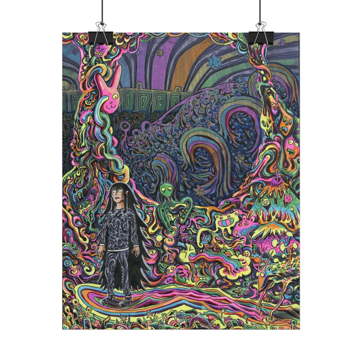 "Welcome to Floofle World" Print