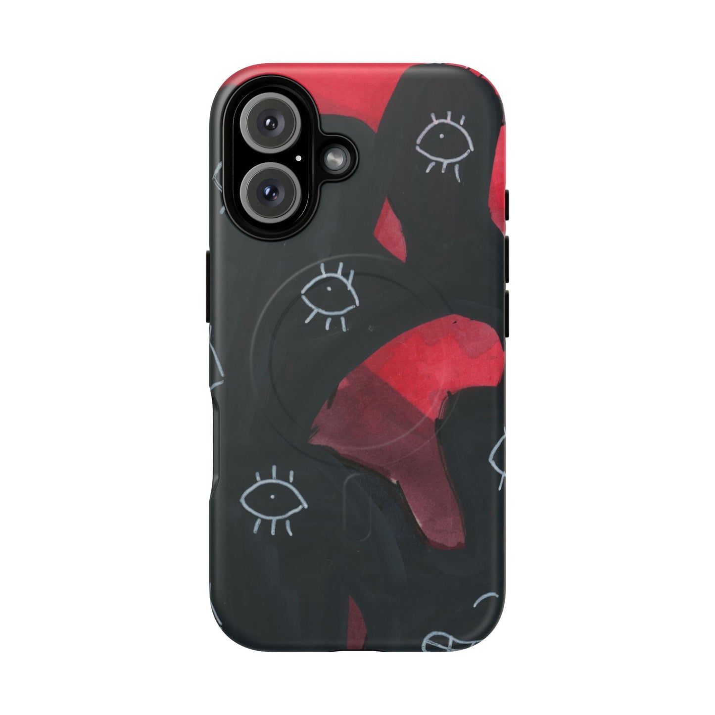 Eyeball Rage Tough Magnetic Cases