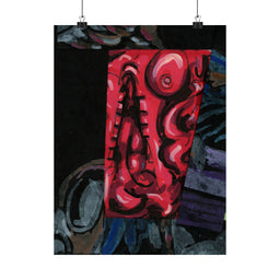 Blood Bucket Matte Vertical Posters