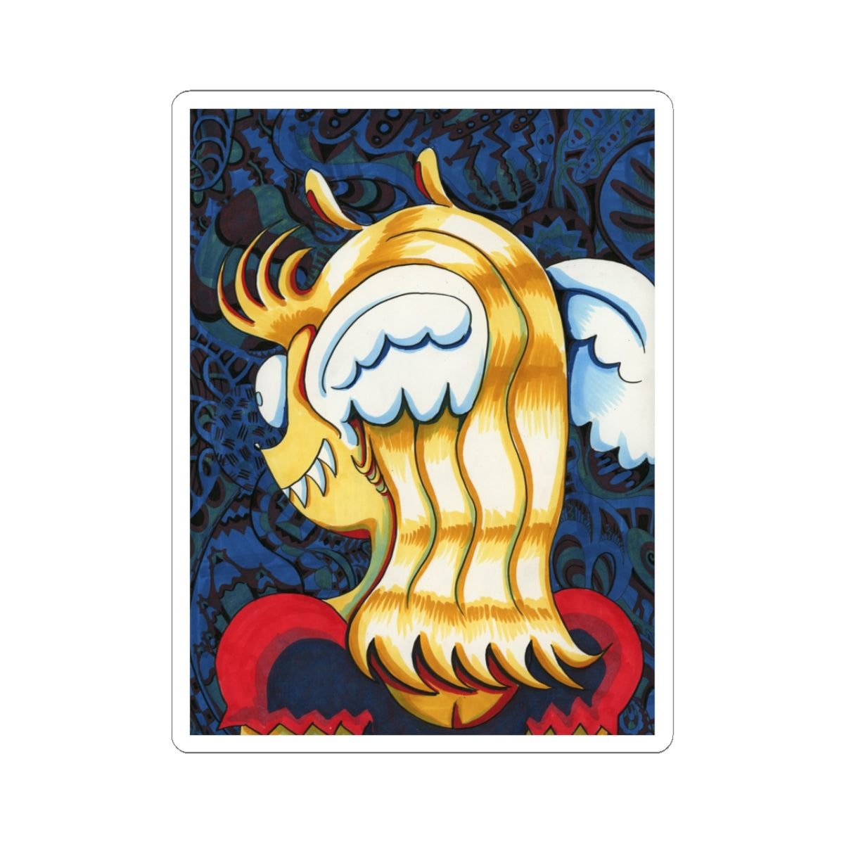 "Minnoe Portrait"  Sticker