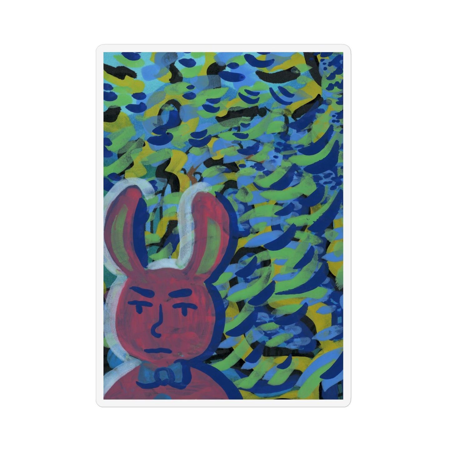 Bunny Dude Magnet