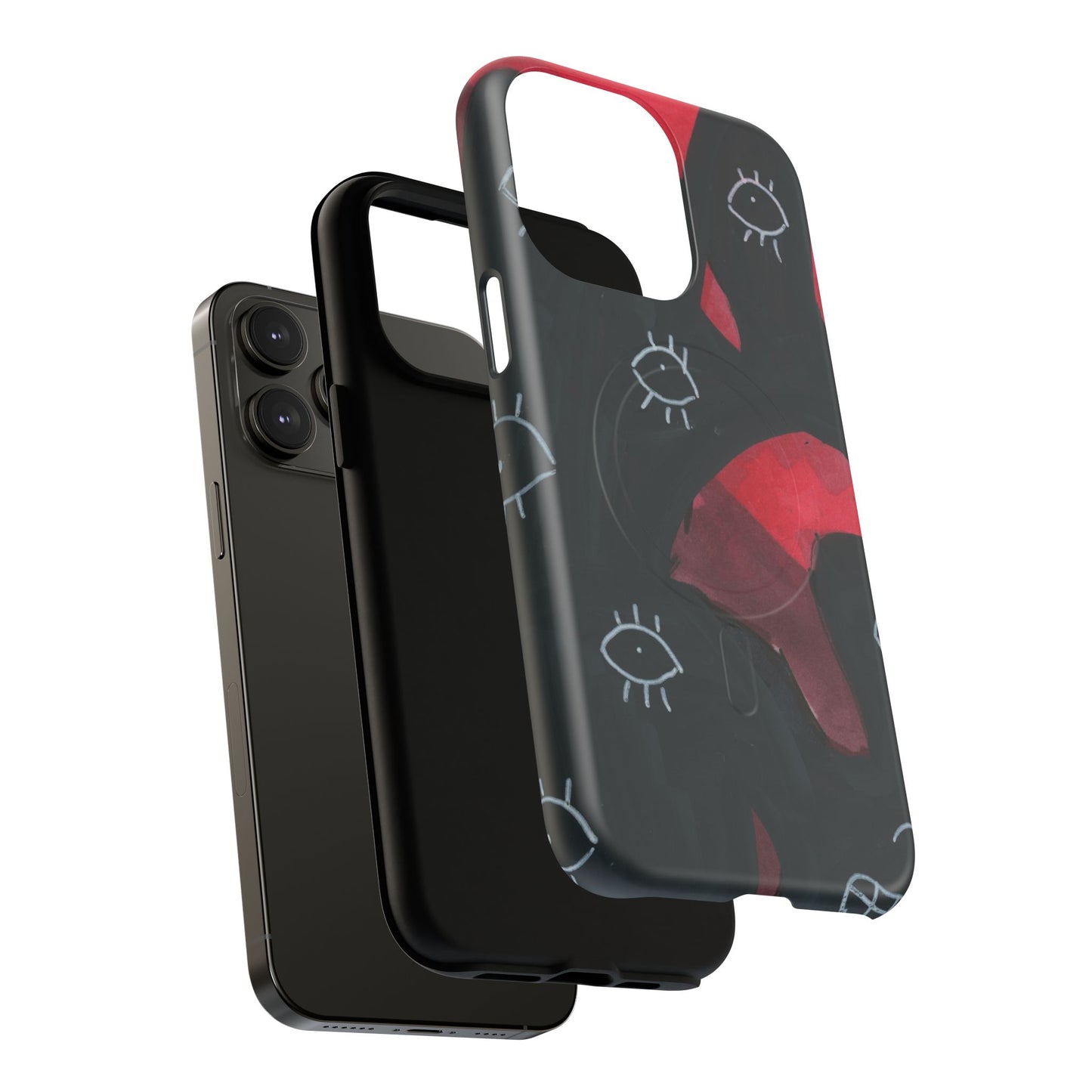 Eyeball Rage Tough Magnetic Cases