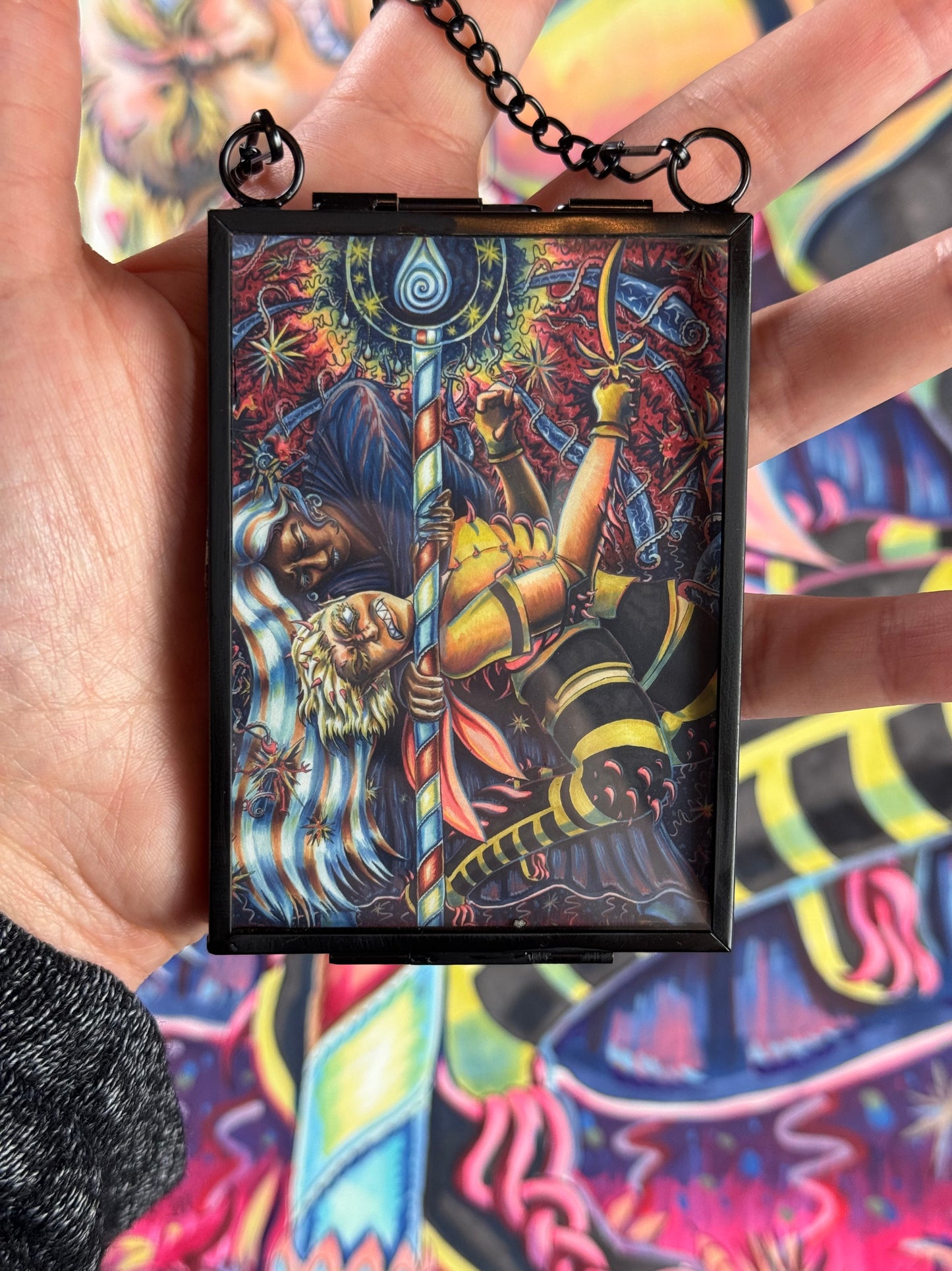 Framed + Signed Print  of “Sister Duel”