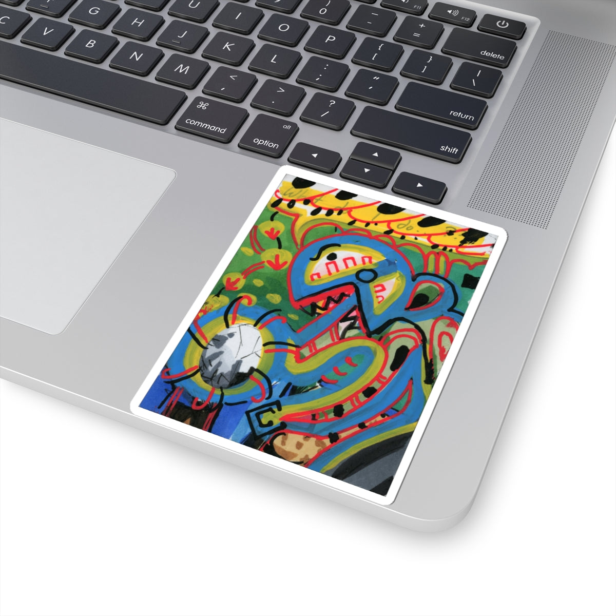 Color Blast Kiss-Cut Sticker