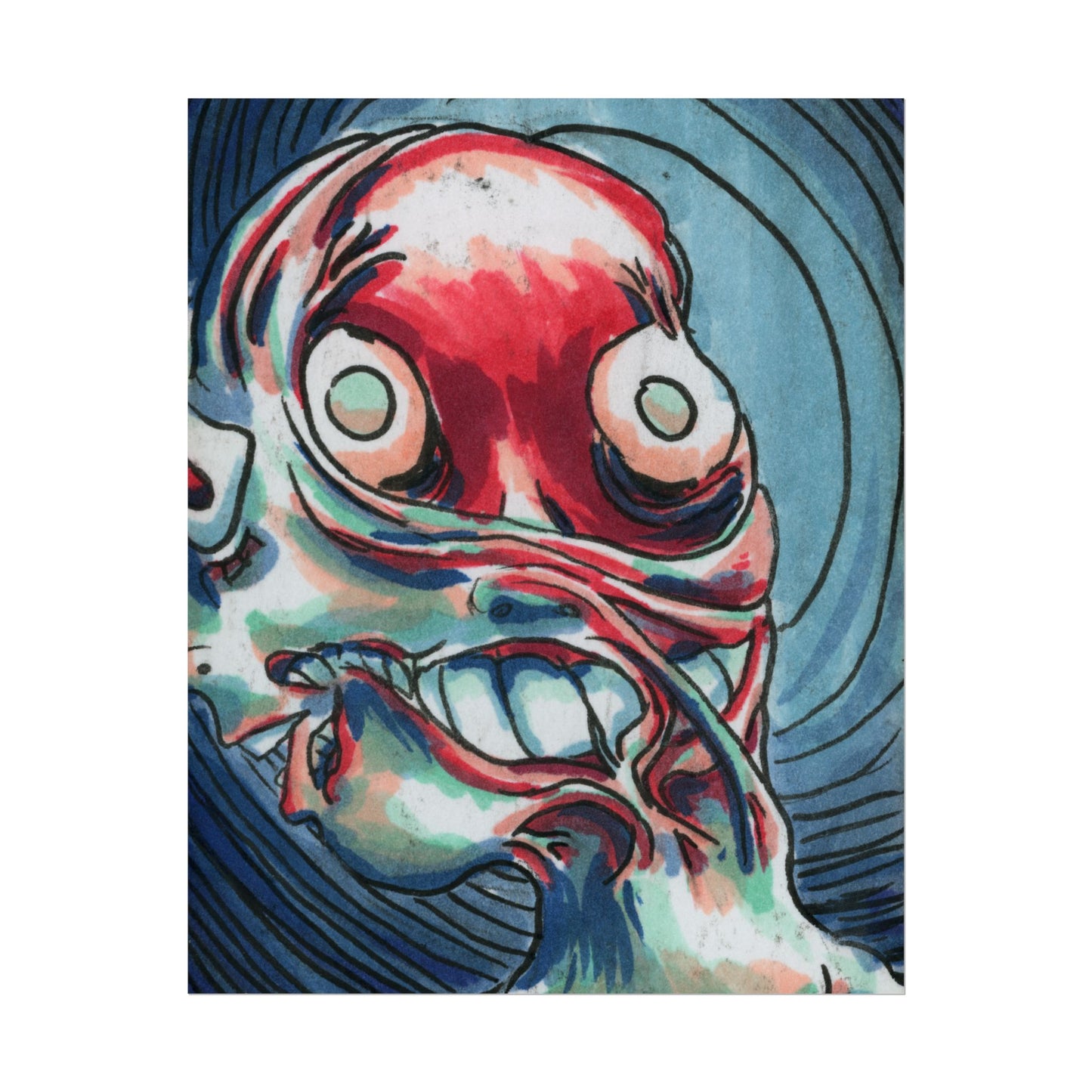 "Prolonged Eye Contact" poster