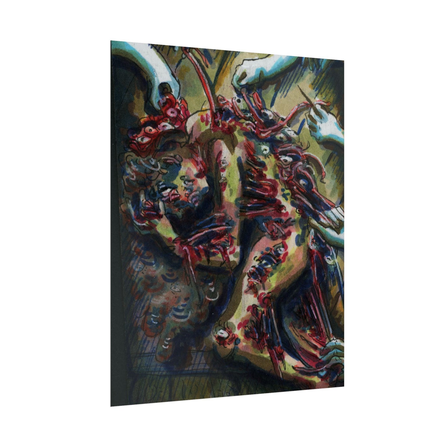 "Flesh Prison" poster