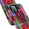 Abstracted Demon Tough Magnetic Cases