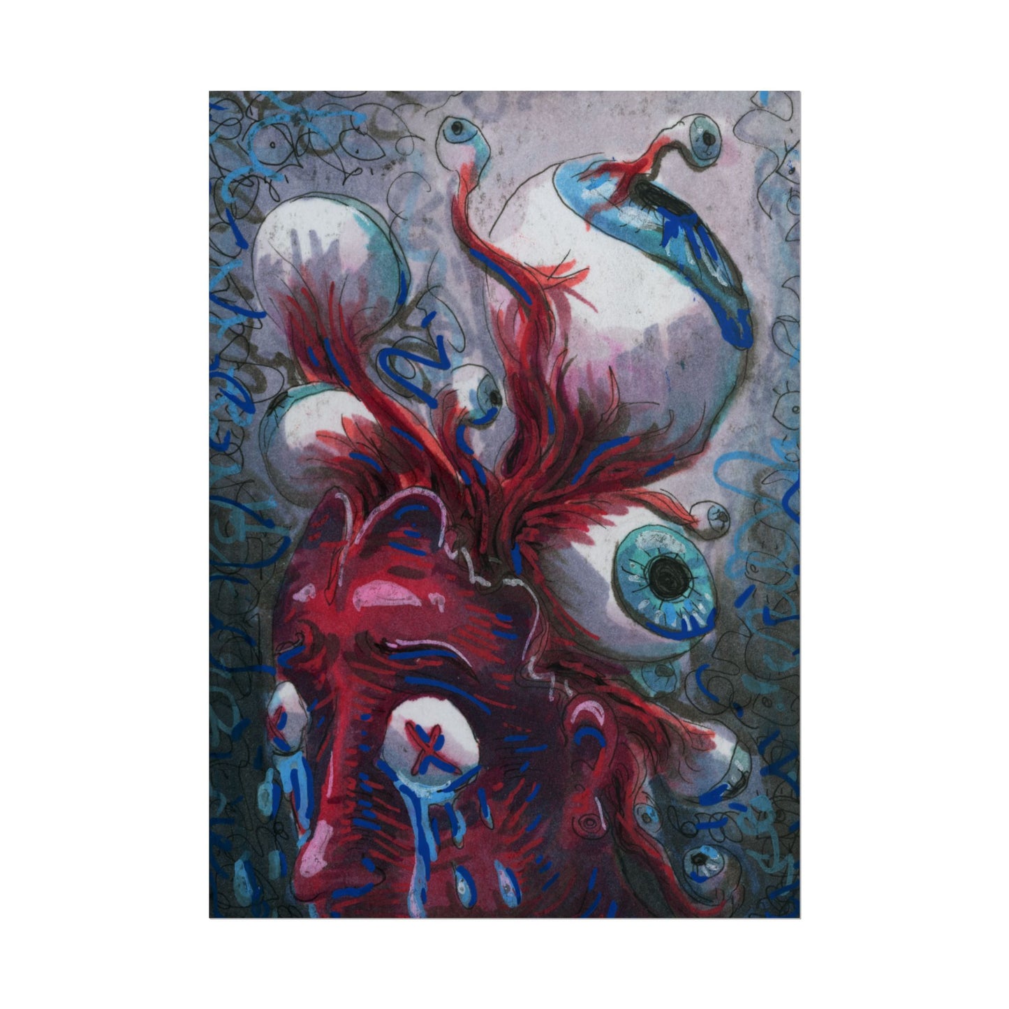 "Eyeball Brain" Poster
