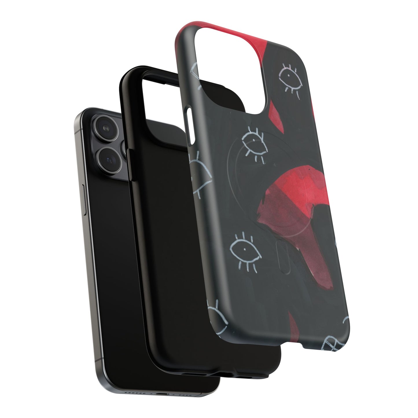 Eyeball Rage Tough Magnetic Cases