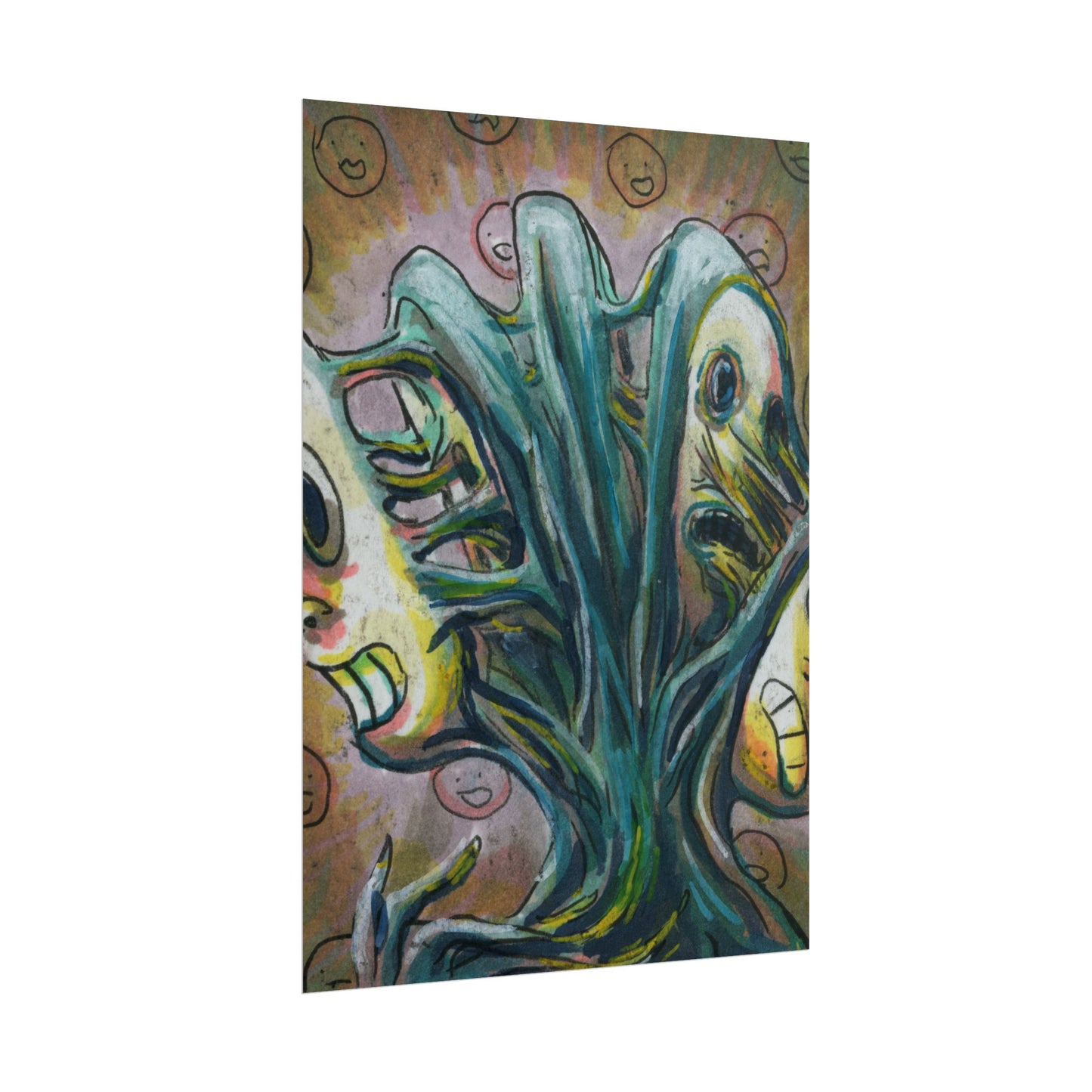 "Multiple Faces" poster