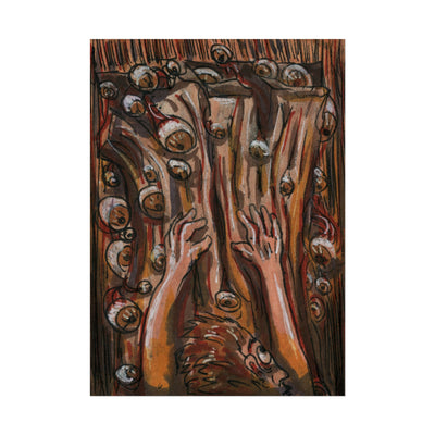 "Quit Staring" poster