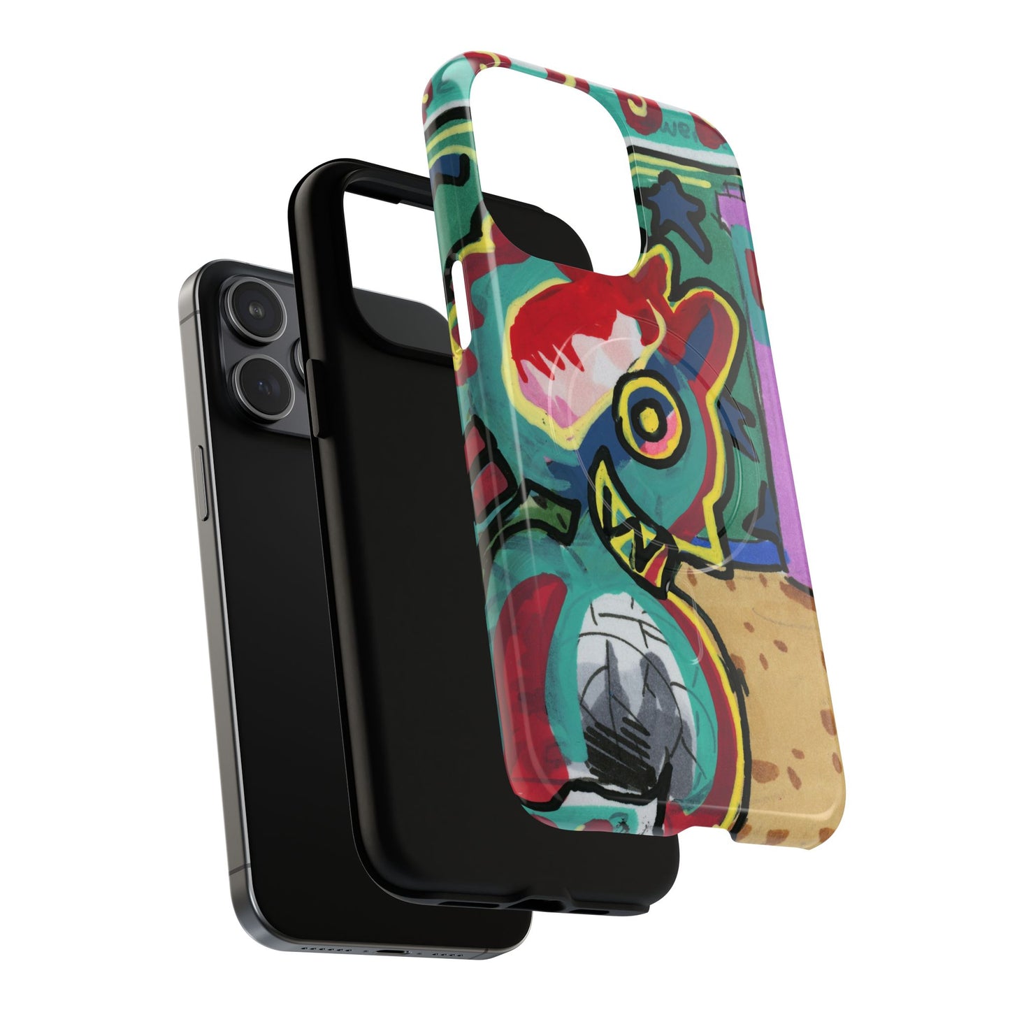 Smiley Creature Tough Magnetic Cases