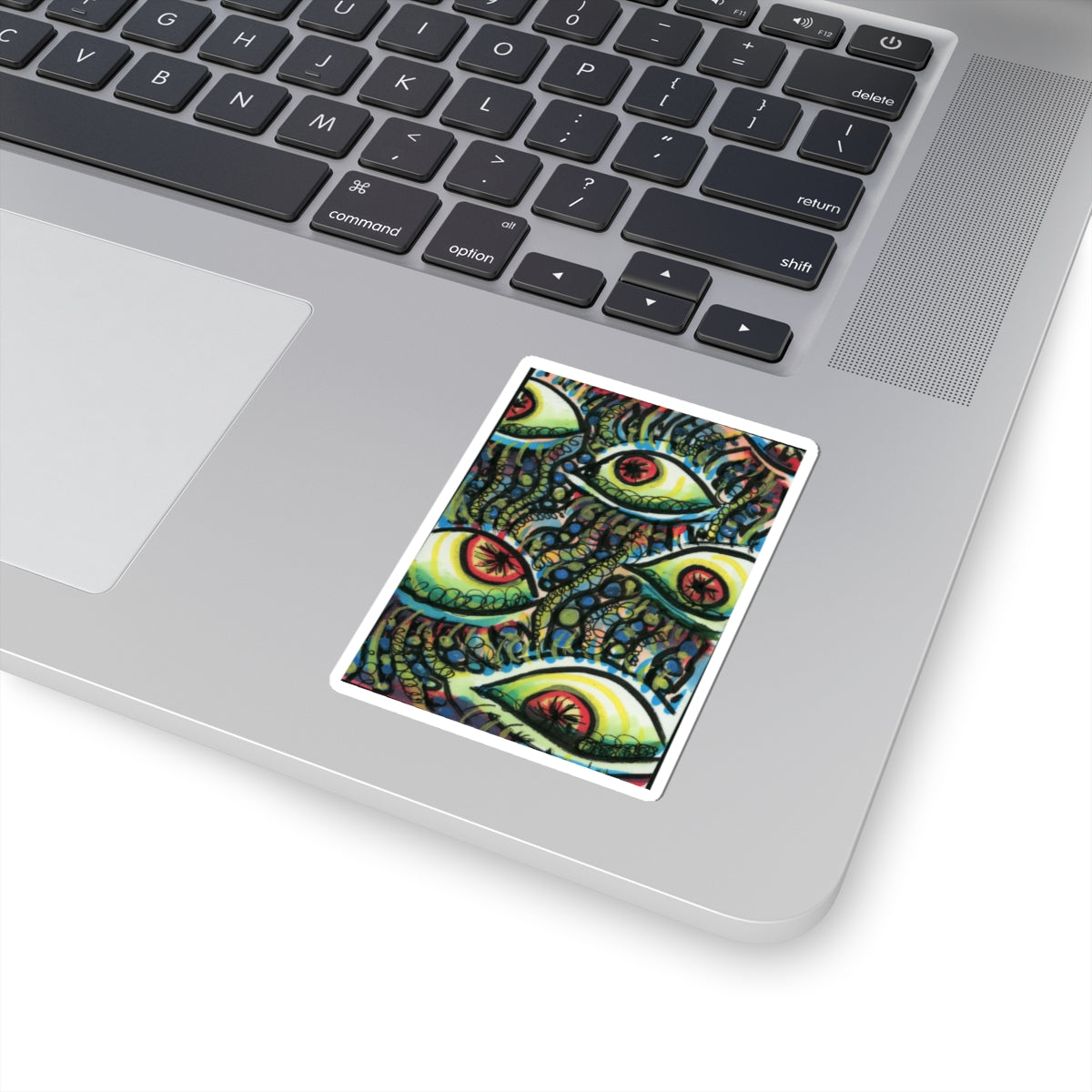 "Trippy Eyeball" sticker