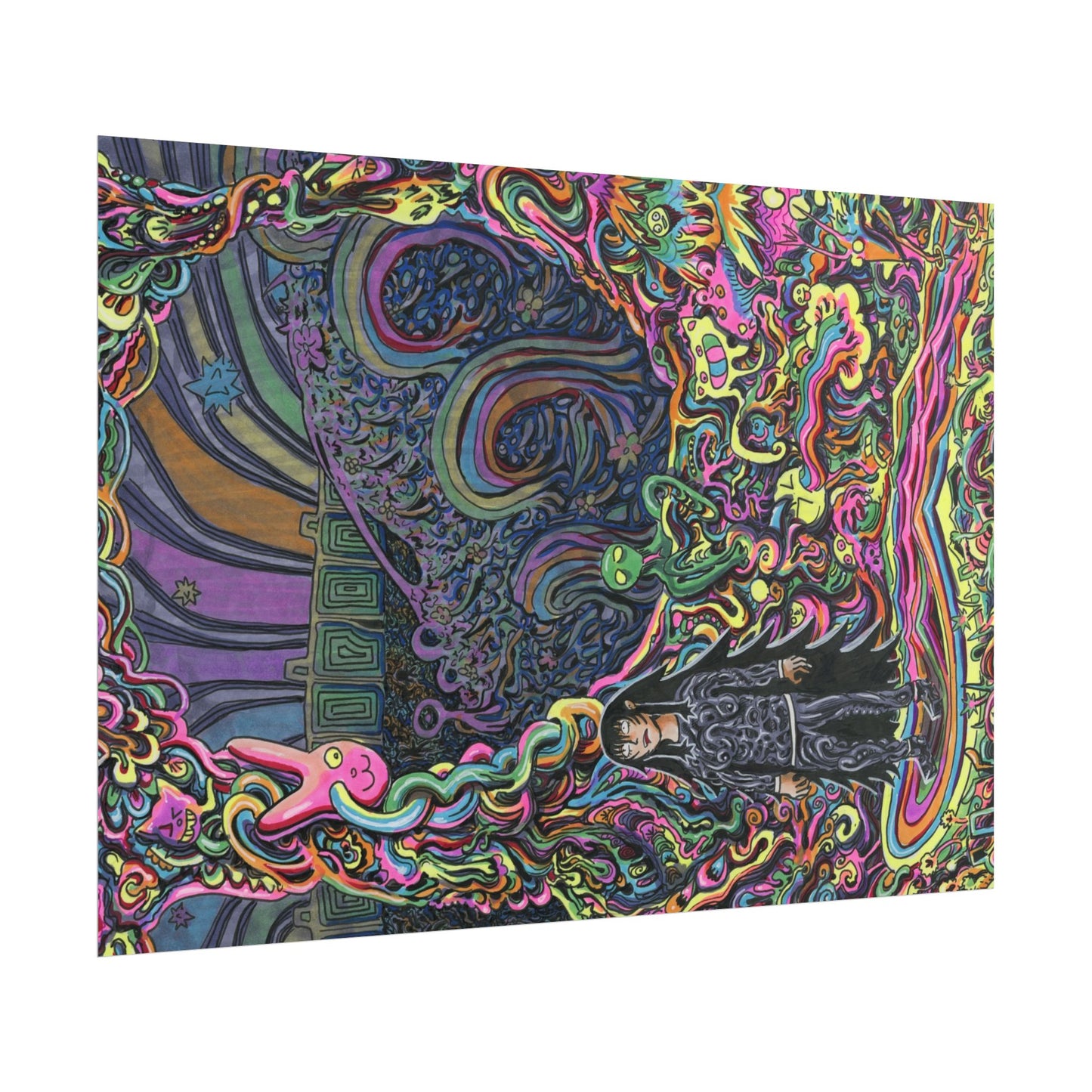 "Welcome to Floofle World" Print