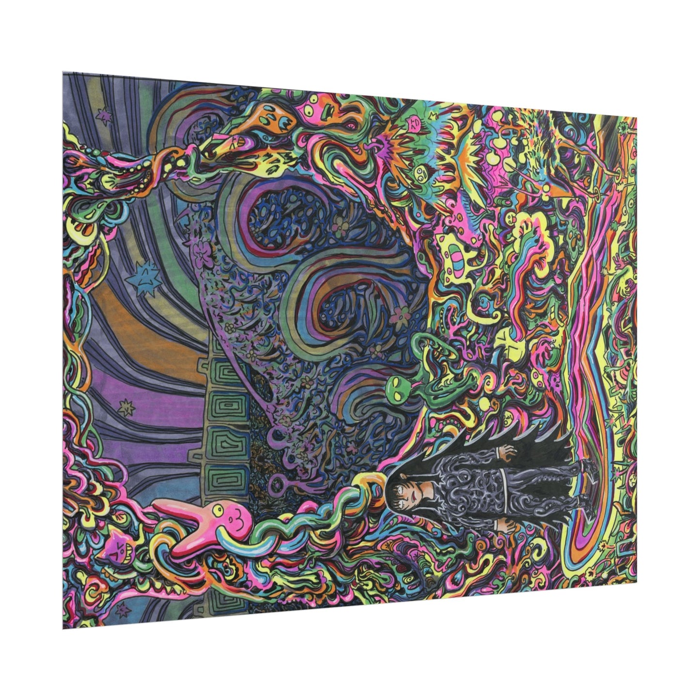 "Welcome to Floofle World" Print