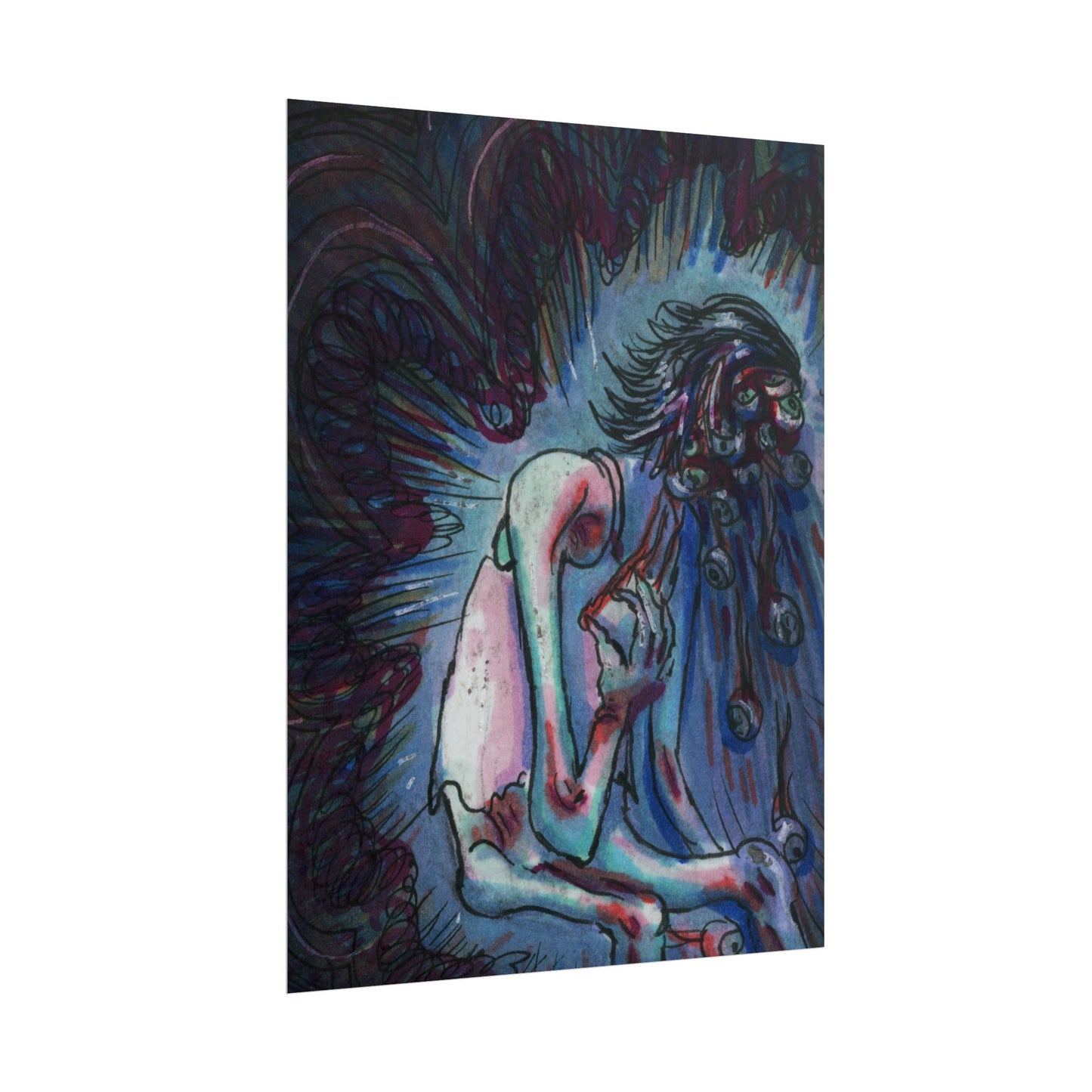 "Eyeball Vomit" poster