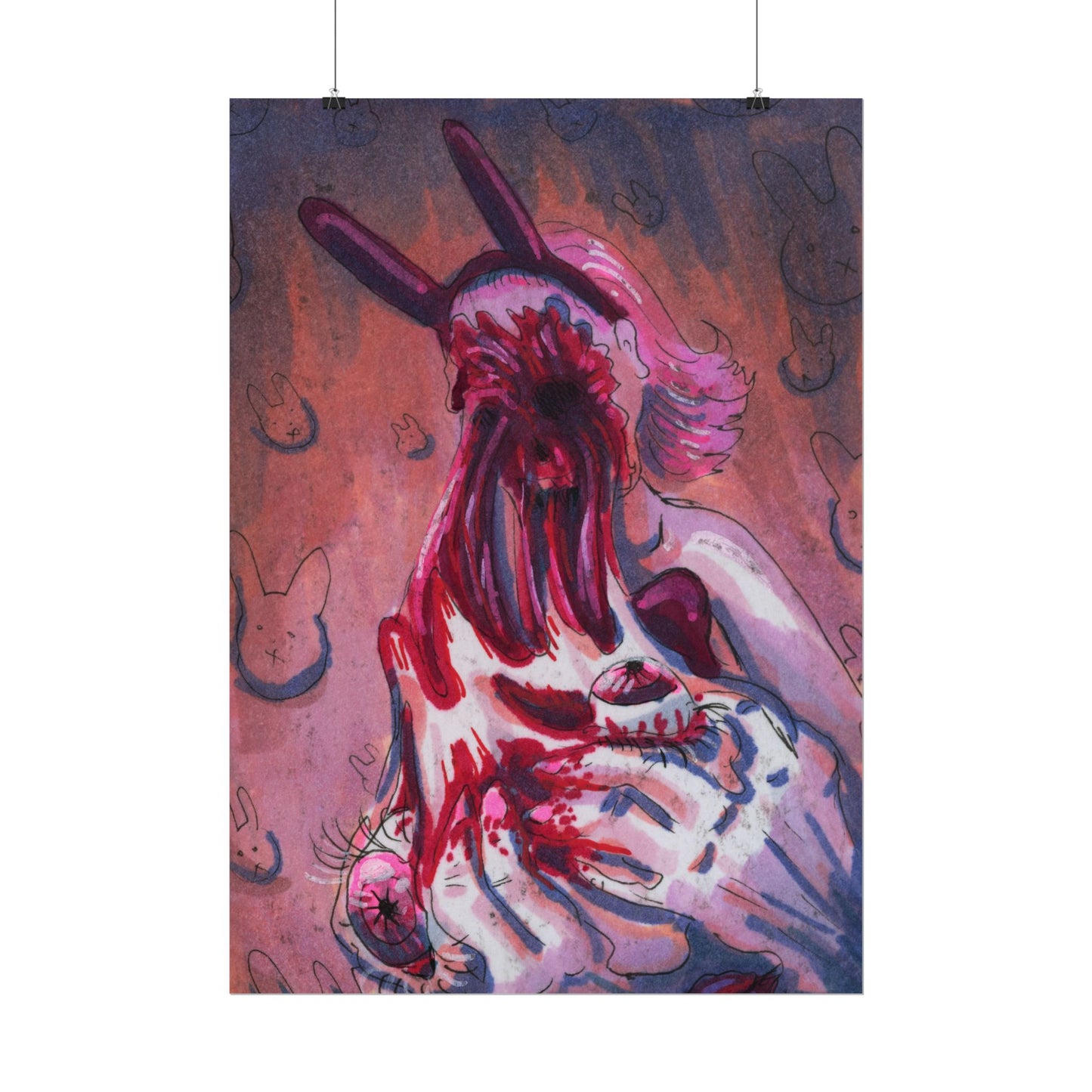 "Face Ripped Off" poster