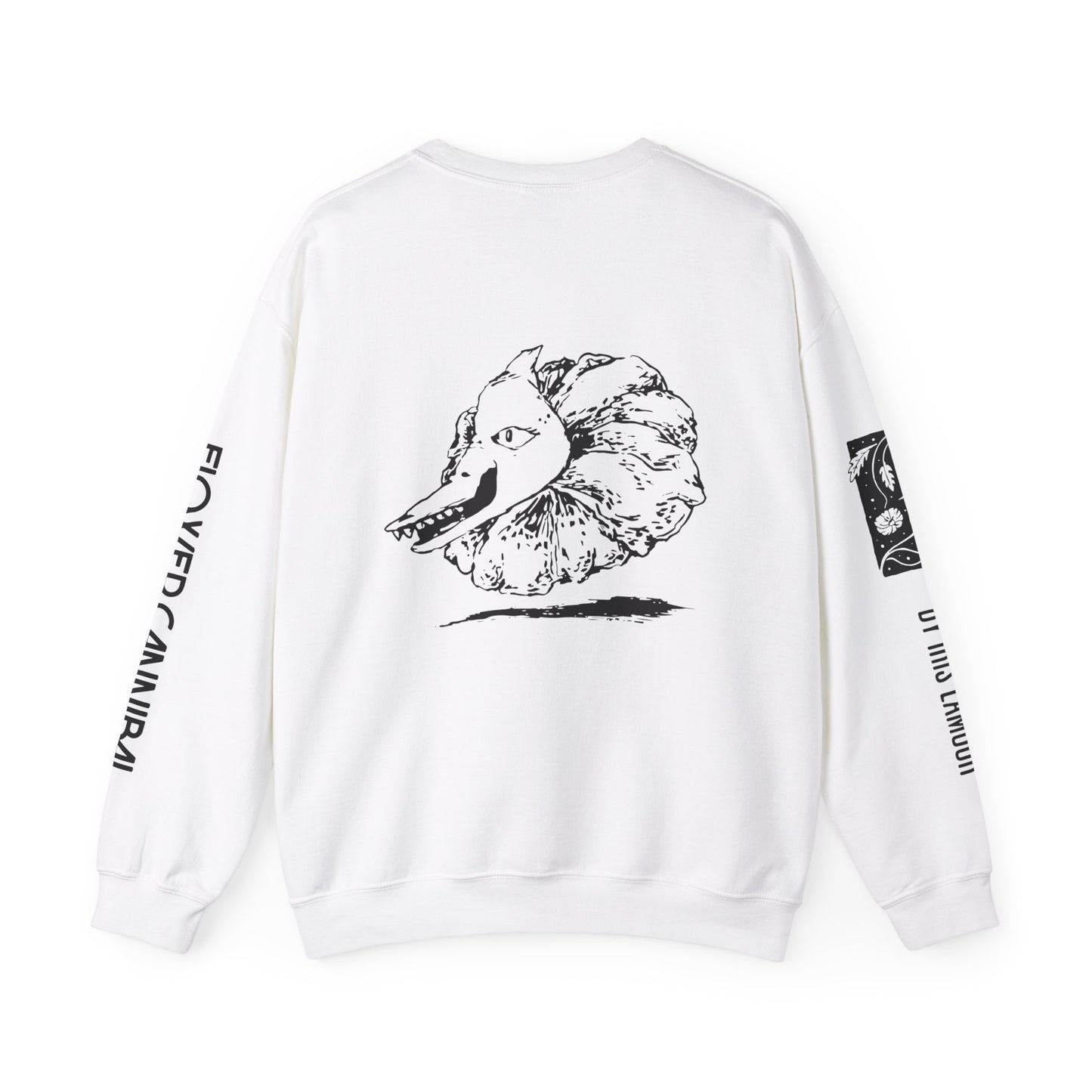 Crewneck Sweatshirt (Unisex Heavy Blend™) - Flower Cannibal