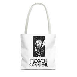 Tote Bag (white) - Flower Cannibal