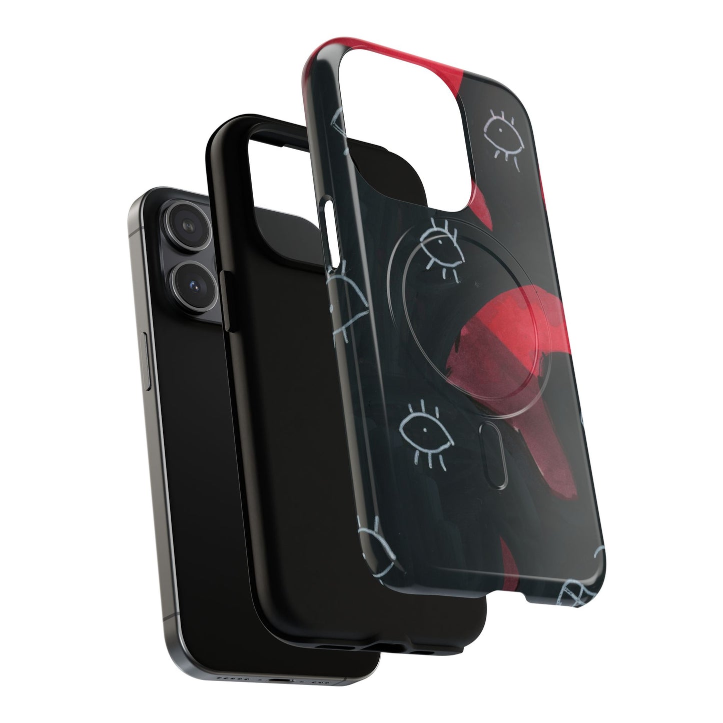 Eyeball Rage Tough Magnetic Cases