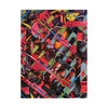 Abstracted Scraps Matte Vertical Poster