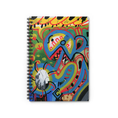 Color Blast Spiral Notebook - Ruled Line